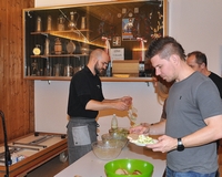 Reto als Starter bei der Vorspeise